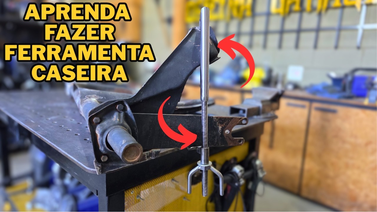 O Serralheiro Constrói Ferramenta com Sucata e Resolve o Problema