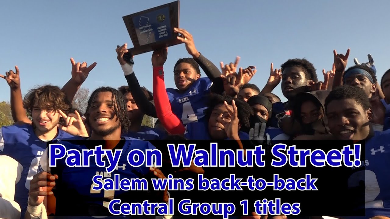 Salem 33 Paulsboro 14 | Football | Central Group 1 Final | Salem wins back-to-back sectional titles!