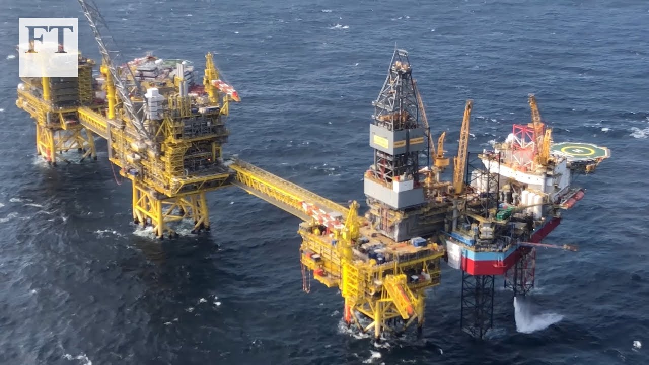 На борту нового газового комплекса Total в Северном море | FT