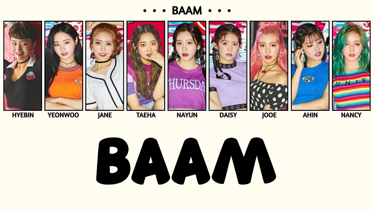 MOMOLAND (모모랜드) - BAAM │ Color Coded Lyrics HAN/ENG