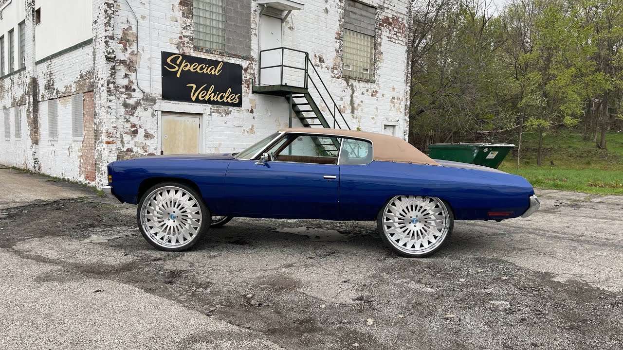 632 Big Block In A 72 Donk on 30” Rucci’s