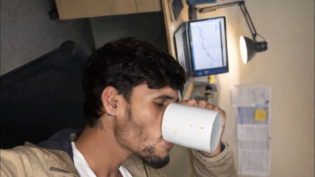 Job Par Se Late Aaya 😴 | Ritik Upadhyay Vlog
