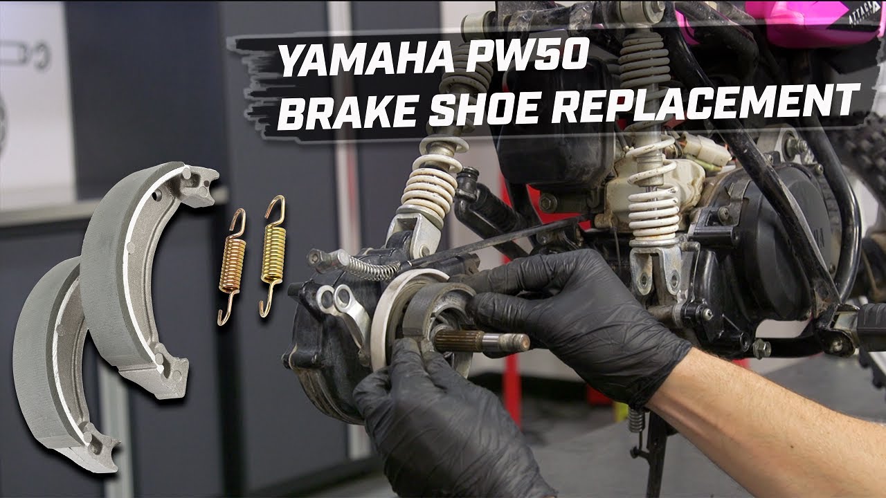 How To Replace Brake Shoes on a Yamaha PW50