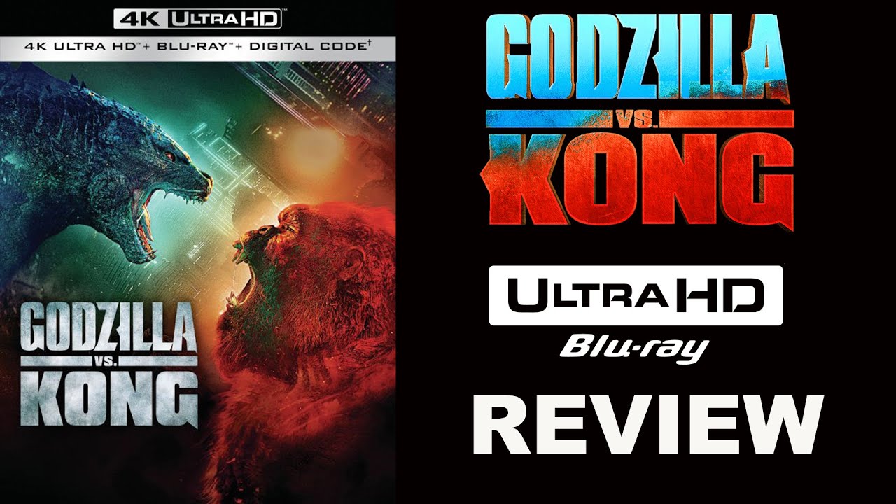 An Upgrade Over Digital? GODZILLA vs KONG 4K Blu-ray Review (GIVEAWAY TIME)