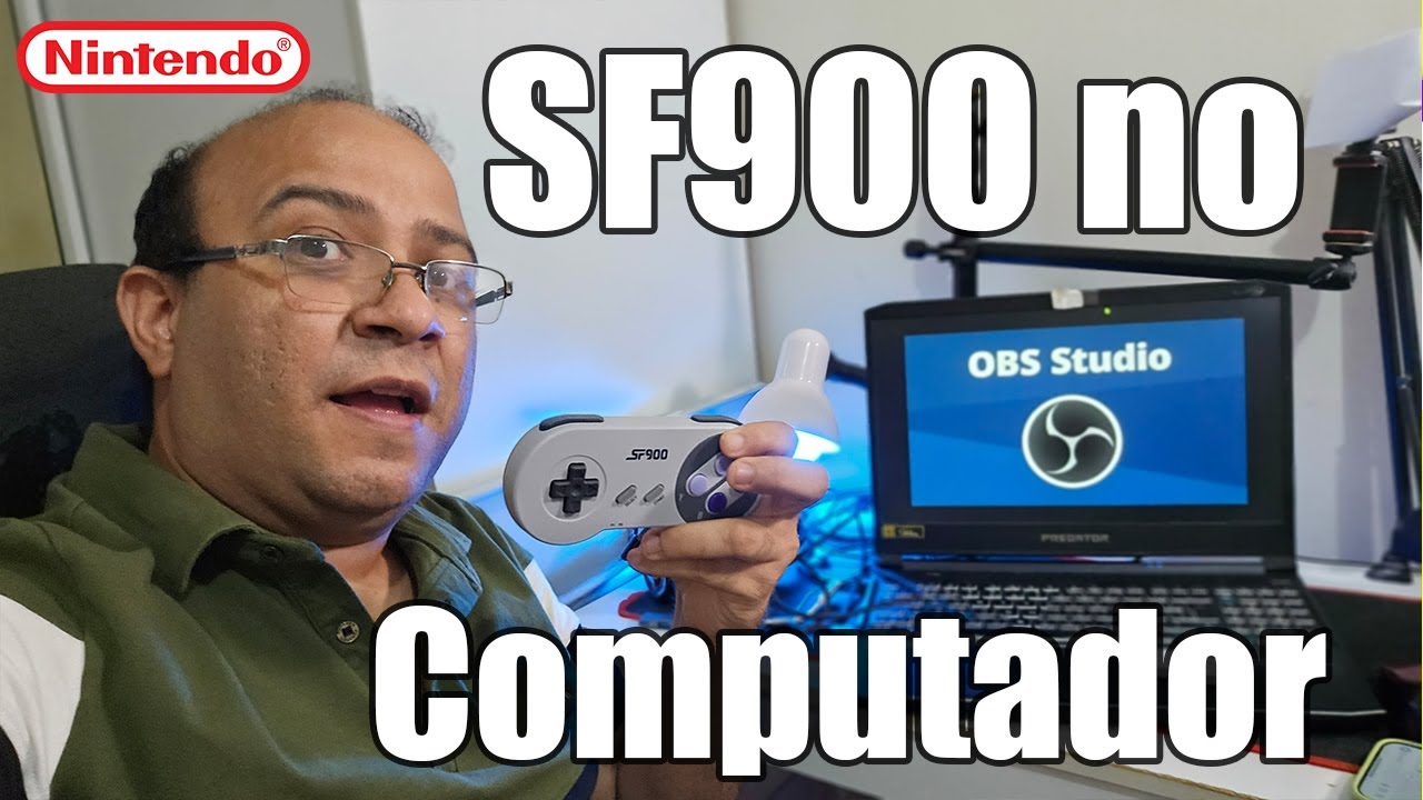 Sf900 Game Stick - Como jogar no Computador Pc com Obs configurar ! #shorts #obs #games