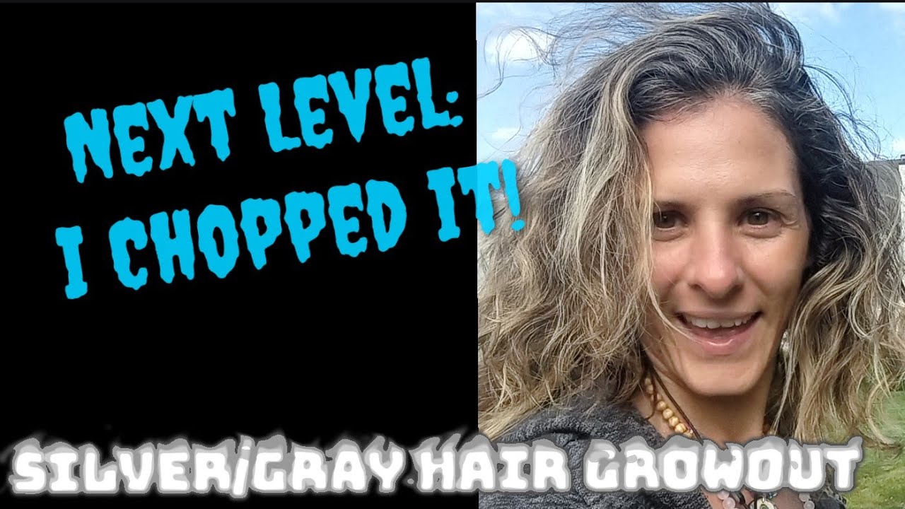 Next Level: I chopped it! Silver/Gray Hair Transition Vlog  #silversisters #grayhairtransition