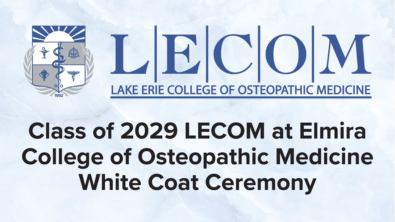 LECOM at Elmira White Coat Ceremony - 2025