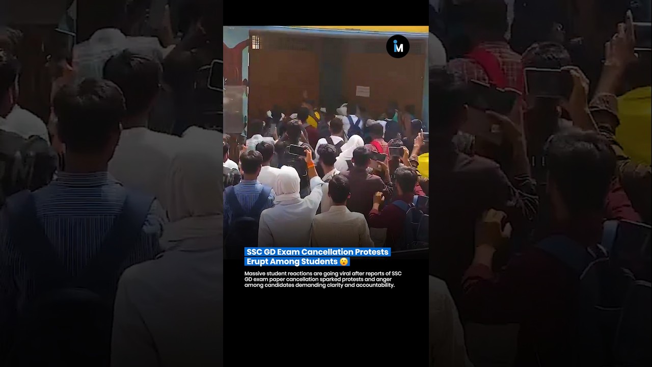 🚨 SSC GD Exam Cancellation Protests Erupt Among Students 😳📚🚨