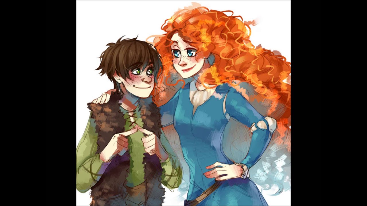 Merida and Hiccup- Mericcup