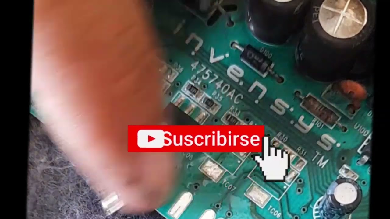 Como desoldar y soldar triac o componente SMD de plaqueta, tarjeta electronica