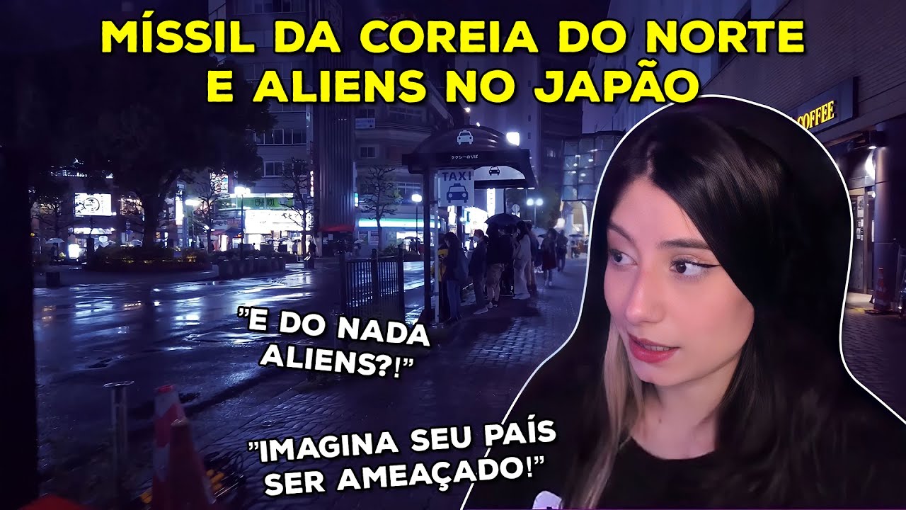 YAYAH REAGE: MÍSSIL DA COREIA DO NORTE E ALIENS NO JAPÃO (BAKA GAIJIN) | Yayah Clipes