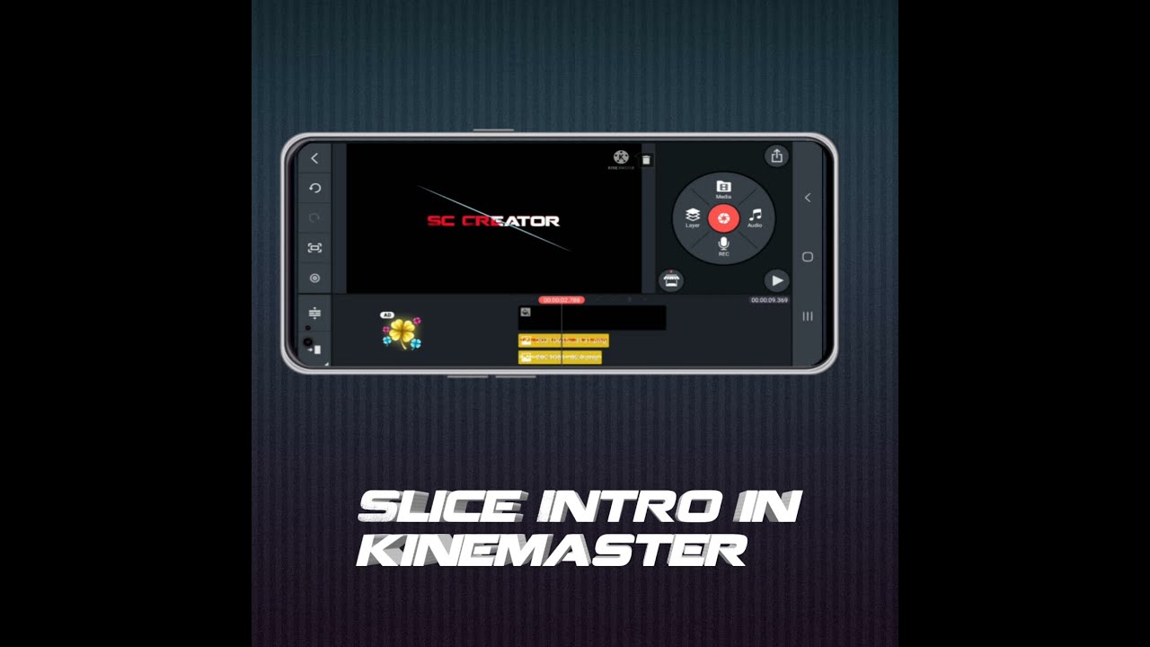 Slice intro in kinemaster || how to make slice intro ||