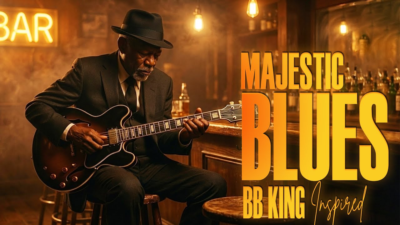 🎸B.B. King’s Inspired Blues – A Soulful Tribute Like Never Before!👑🎶