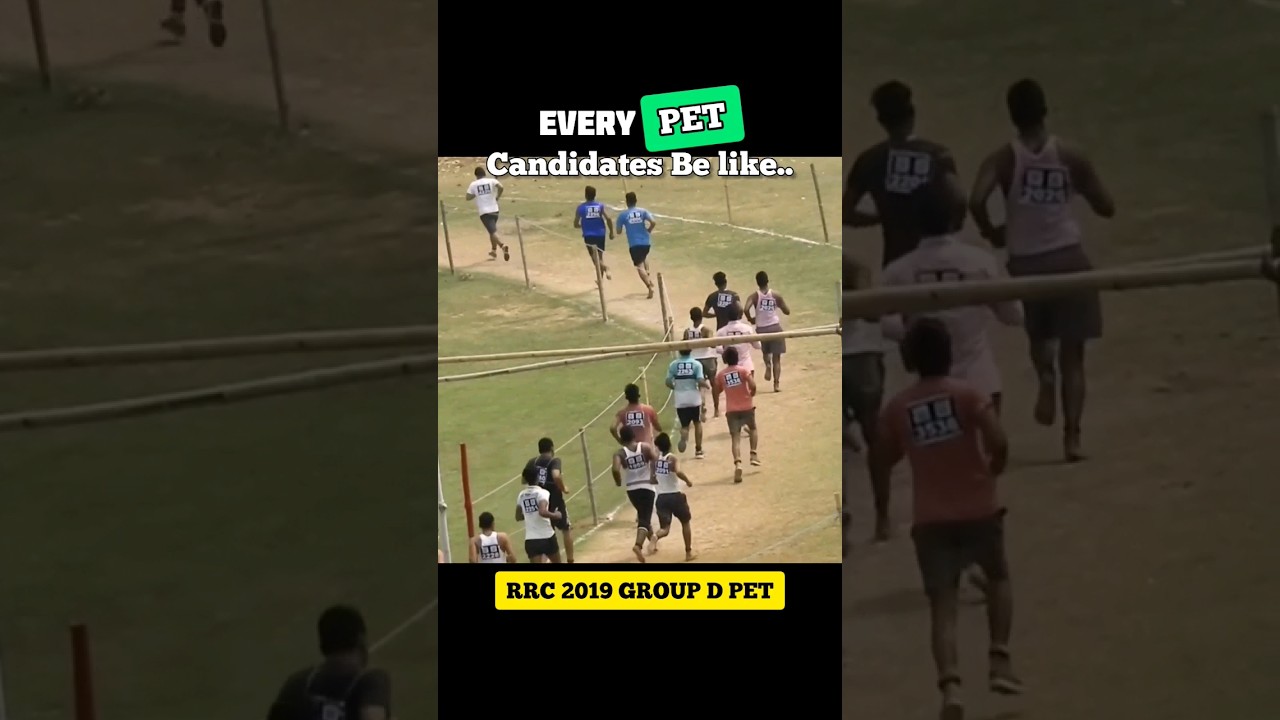 RRC GROUP D 1000 M Running PET 2019 🔥#rrb #ntpc #groupd #rrc #shorts
