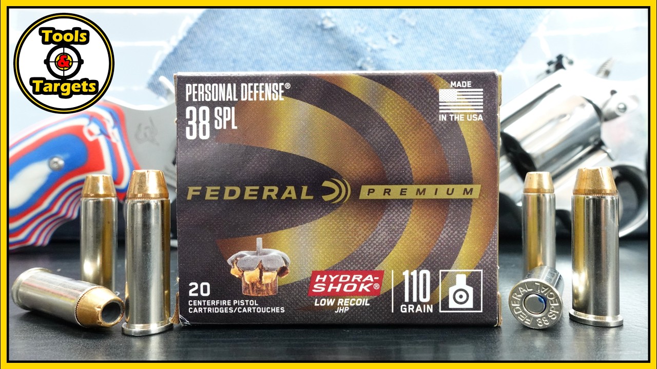 FOUR Leaves You Wanting MORE!...Federal Hydra-Shok 110 Grain .38 Special Ballistic Gel AMMO Test!