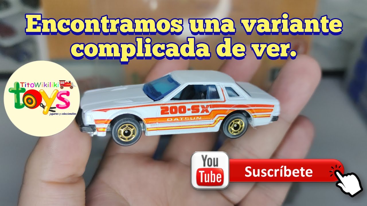 Encontramos un Hotwheels vintage que es complicado de ver por su Tampo en el cofre.