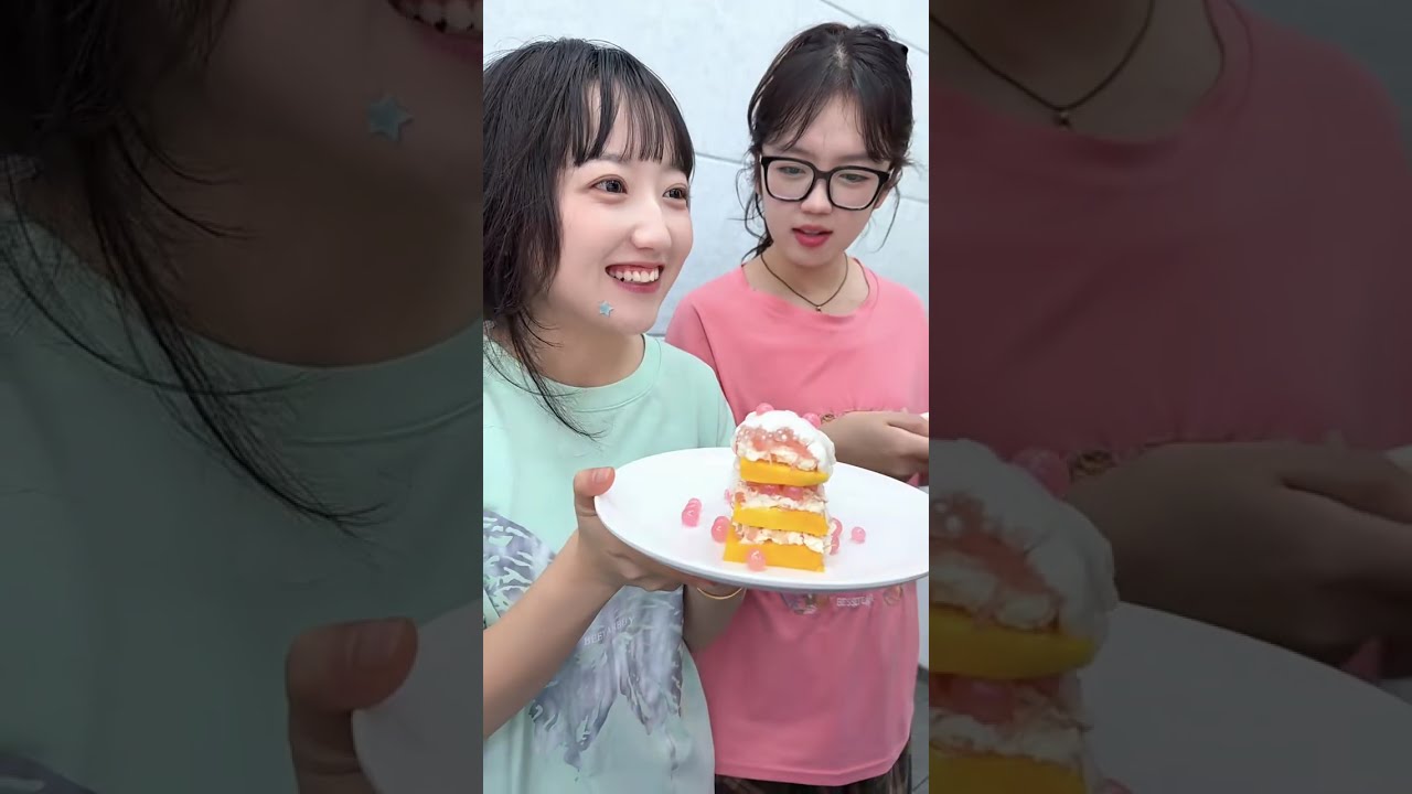 谁做的固体杨枝甘露最好吃 #固体杨枝甘露 #美食 #搞笑