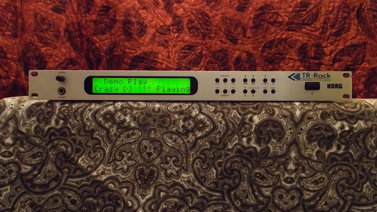 Korg TR-Rack Synthesizer Factory Demo Song