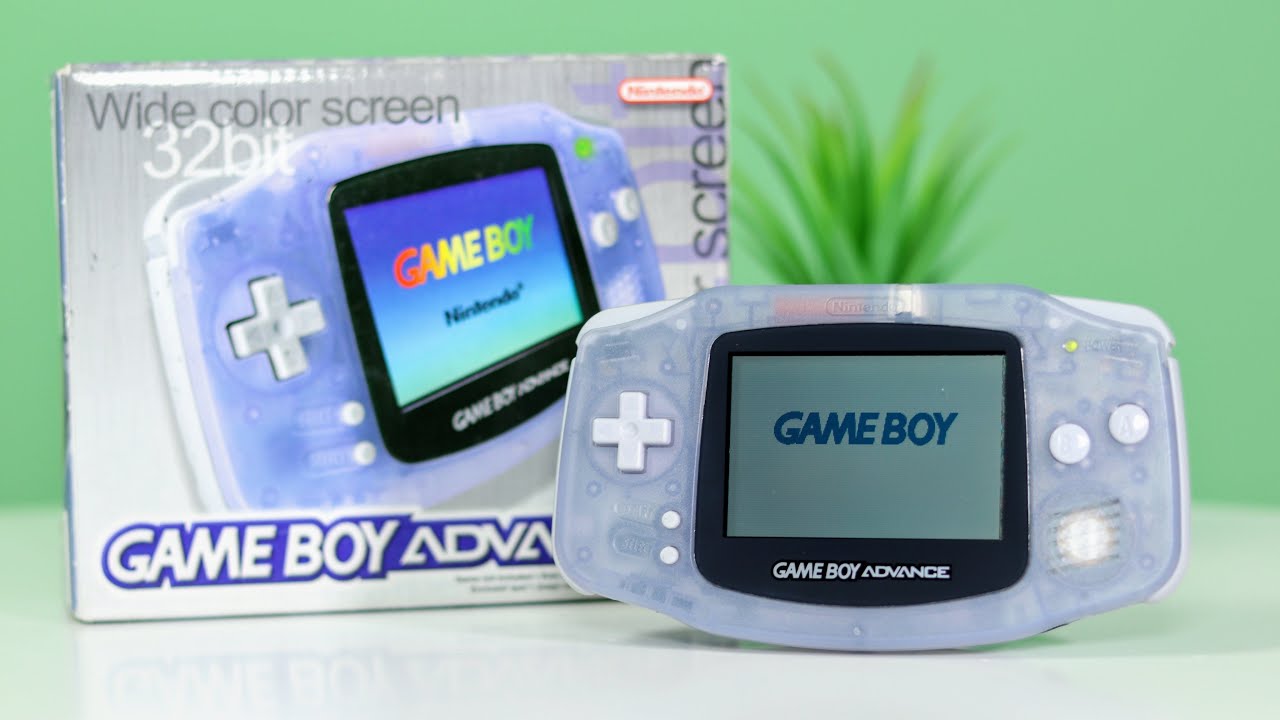 Nintendo GameBoy Advance Unboxing in 2021