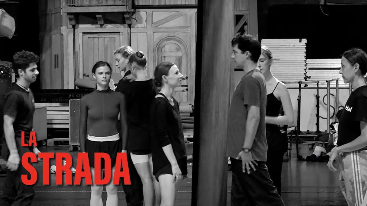 Baletas LA STRADA: choreografo asistentas Ludovico Pace