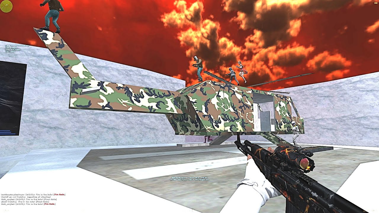 Counter-Strike: Zombie Escape Mod - ze_FROSTWORLD_TG_V4 on Techline Gaming