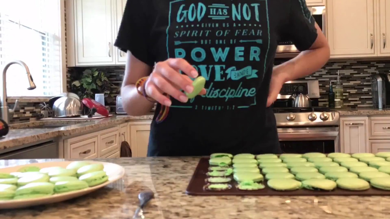 French Mint macaroons