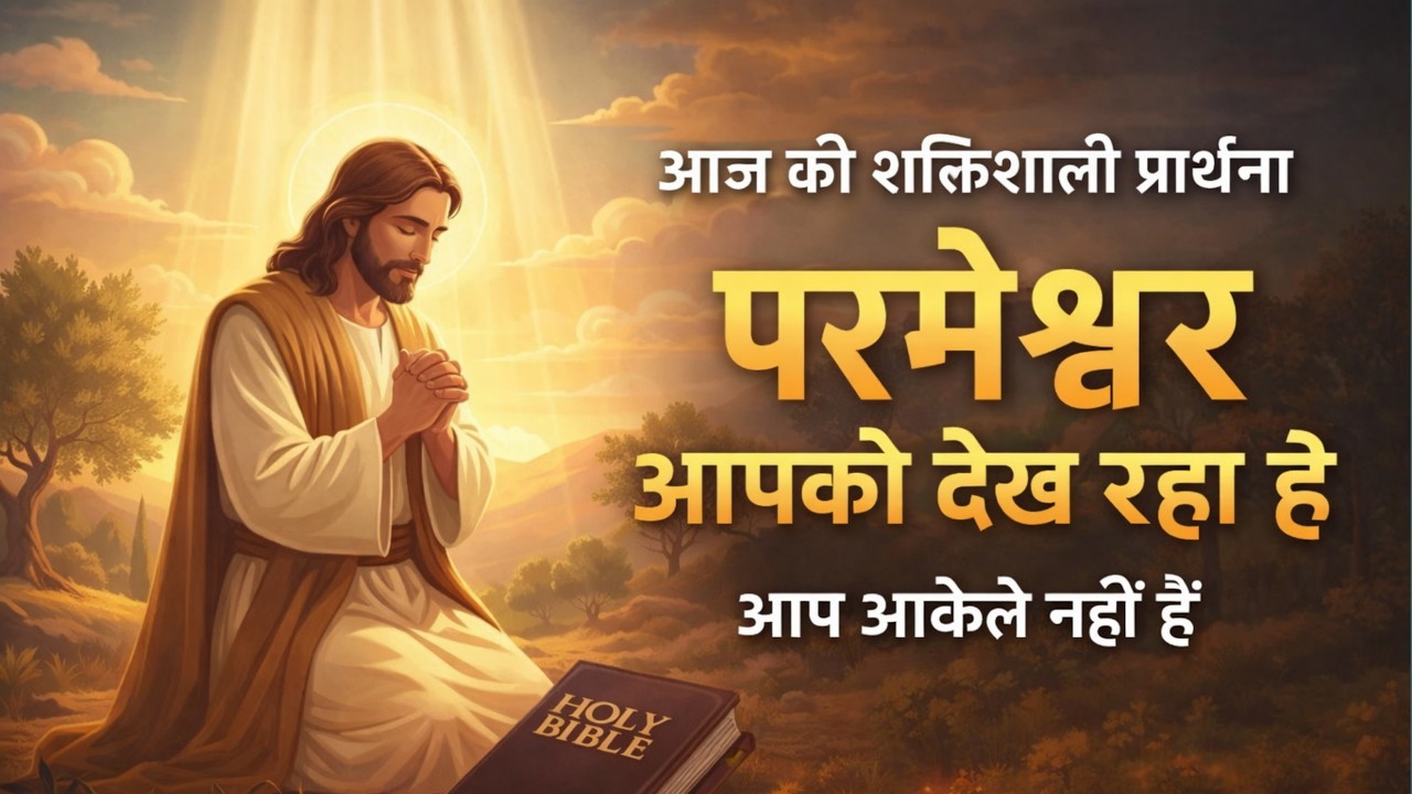 सुबह की शांति प्रार्थना | Morning Prayer in Hindi | Jesus Prayer