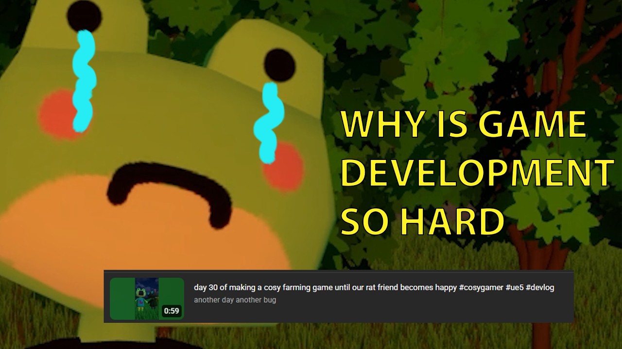 FIRST THIRTY DAYS of making a COSY FARMING GAME