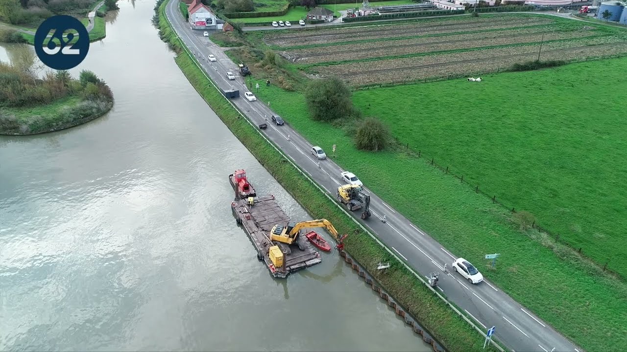 Canal de l’Aa : un chantier durable pour la restauration des berges