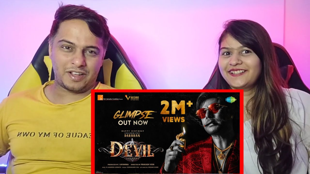 Devil - Official Glimpse (HDR) | Challenging Star Darshan | Prakash Veer | B Ajaneesh Loknath