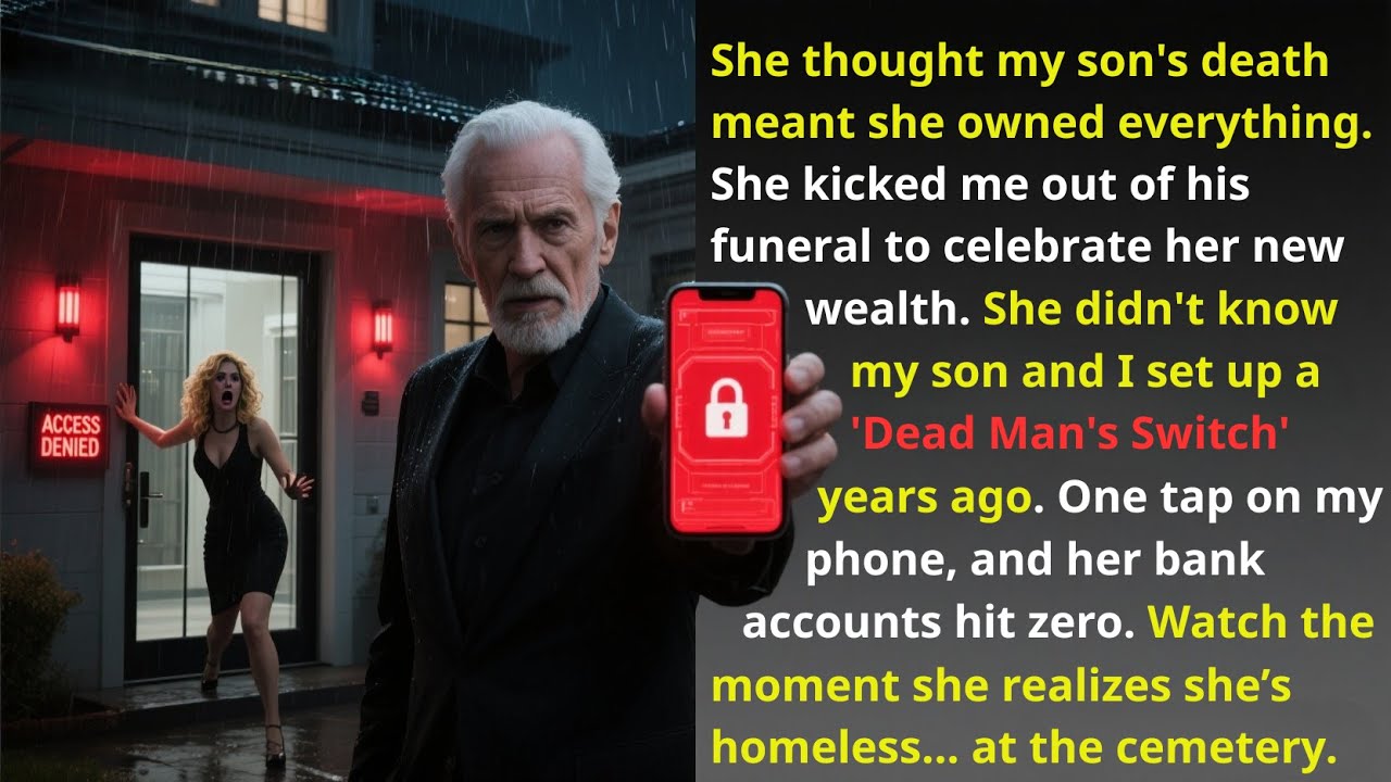 DIL Kicked Me Out Of My Son’s Funeral. I Activated The 'Dead Man’s Switch' & Left Her Homeless.