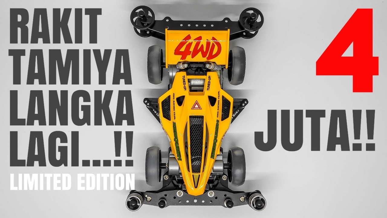 WOW! RAKIT TAMIYA LANGKA LAGI HARGA 4 JUTAAA ZENQUISH PROGRESS