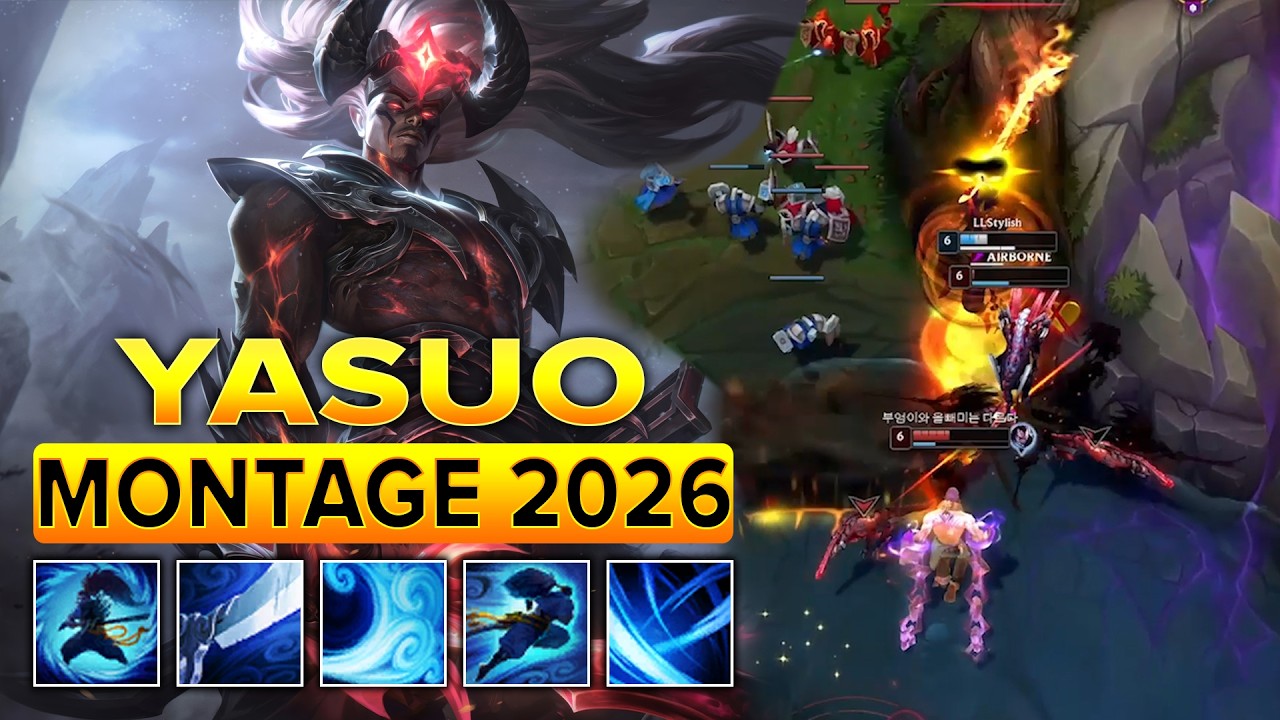 Yasuo Montage 2026 - High Elo Yasuo Best Plays Season 16