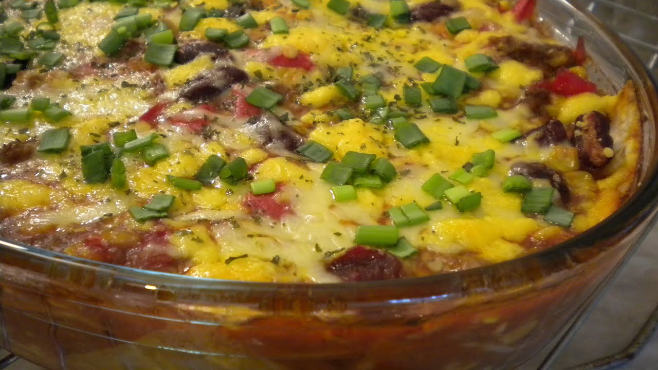 30 Minute  Mexican Taco Lasagna