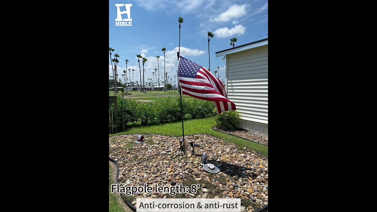 2024 Long Carbon Fiber Flag Pole | Review of 6FT/7FT/8FT/10FT/16FT Flagpole