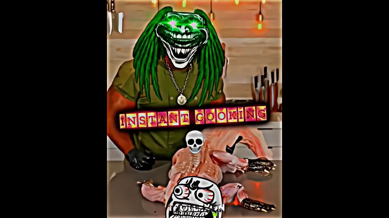 Instant cooking!💀🤯... #trollface #shorts