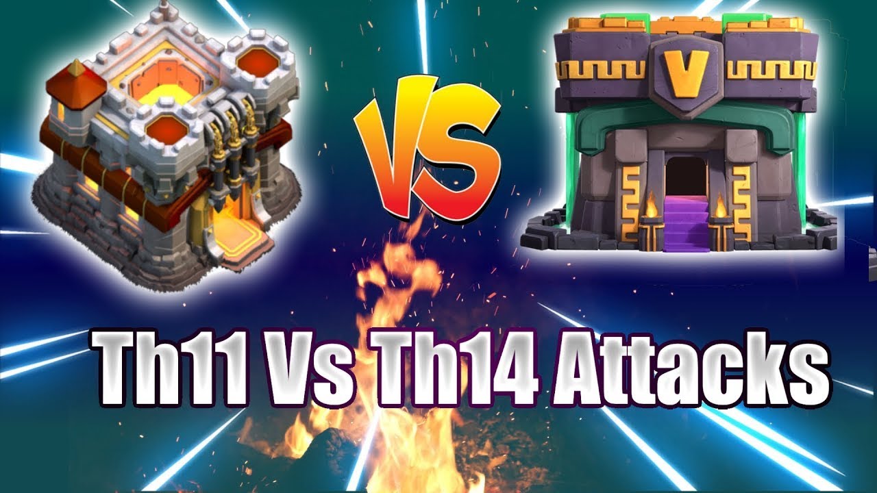 Th11 vs Th14 Attack Strategy -⭐⭐Easy Th11 2 Star Th14 War/ CWL Attack 2021 | COC #th112starth14#coc