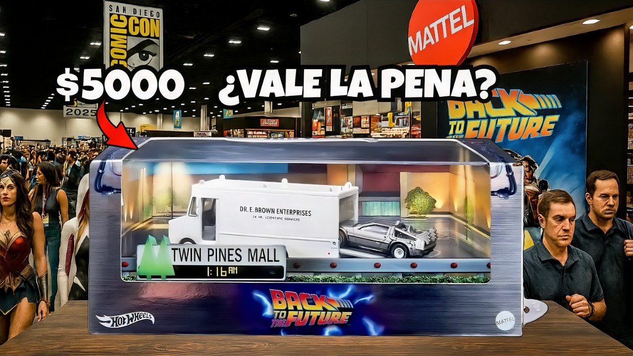 ¿Vale $5000? NO COMPRES el set de Volver al Futuro de Hot Wheels sin ver esto primero