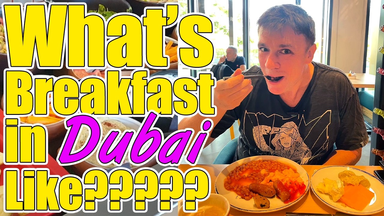 This Dubai Breakfast was INSANE! 🍳