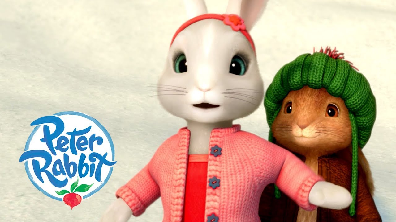 Peter Rabbit - A Crash into the Snow | Cartoons for Kids