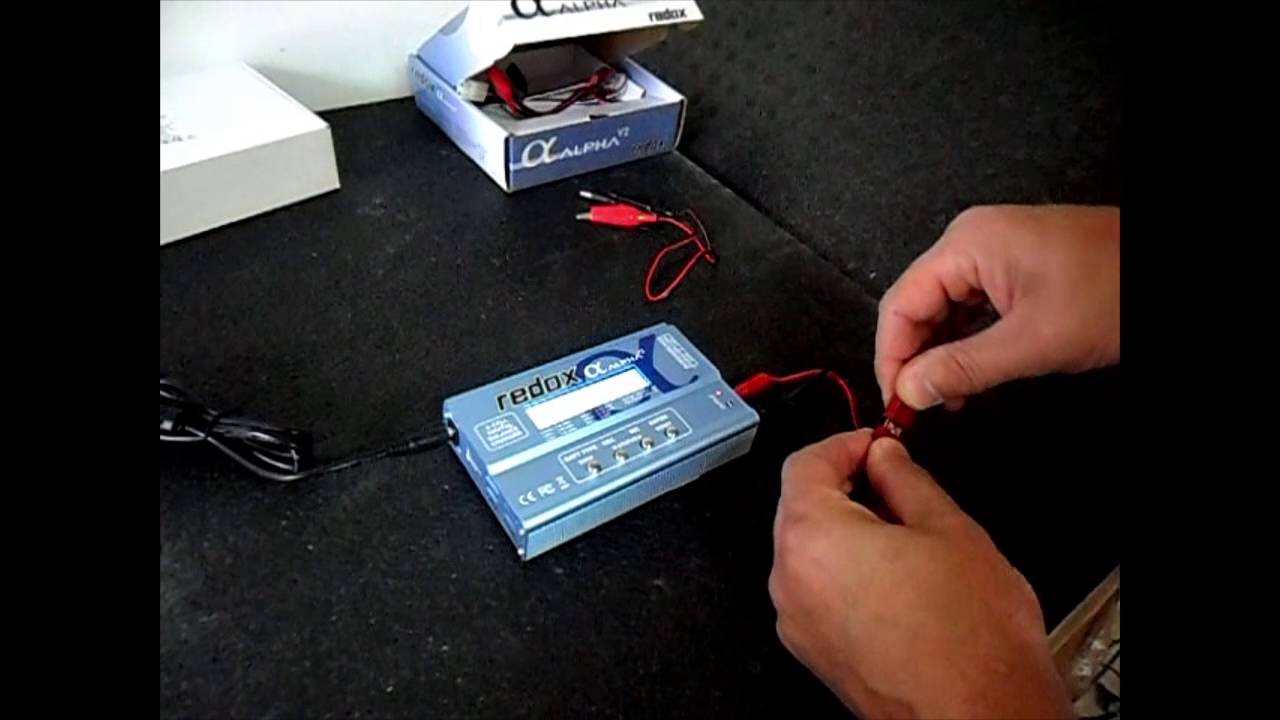 Ładowanie akumulatorów Pb (żelowych) oraz LiPo ładowarką Redox Alpha