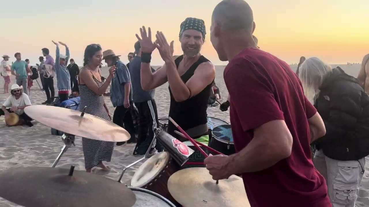 Venice beach drum circle - Mothers day 2025