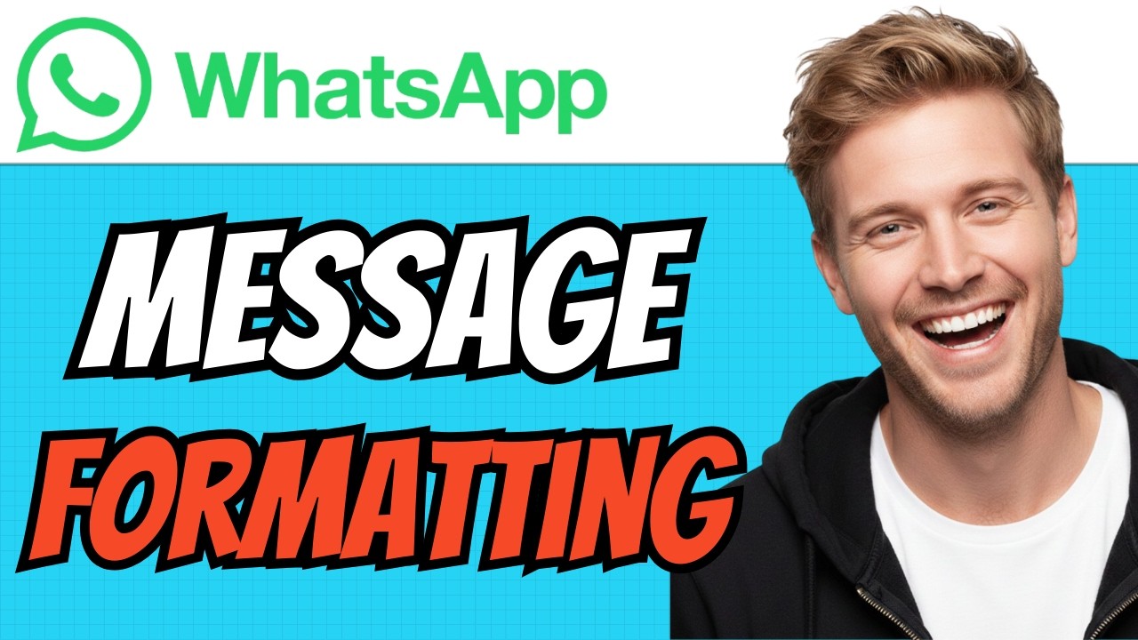 How To USE Message Formatting On WhatsApp Web (QUICK & EASY) 2026