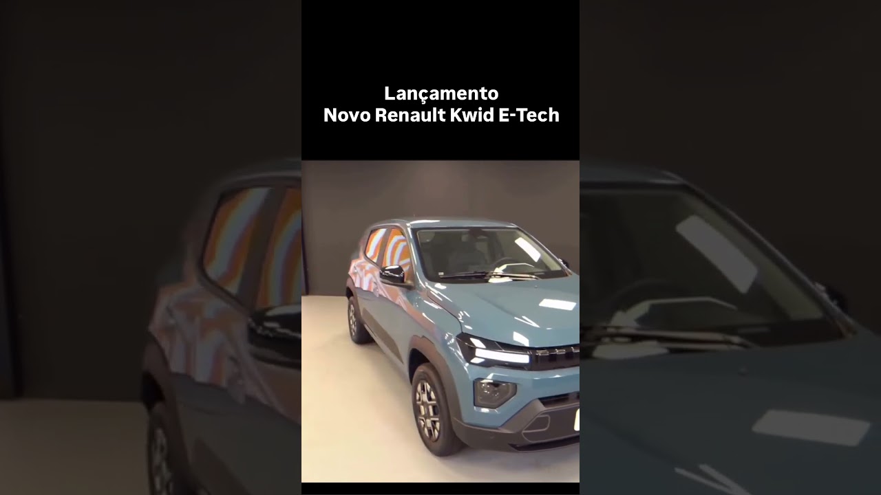 Lan&ccedil;amento do Novo Renault Kwid E-Tech | Valor R$99.990 #kwid #kwidetech
