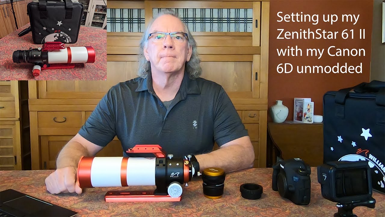 William Optics ZenithStar 61 II Setup with Canon 6D