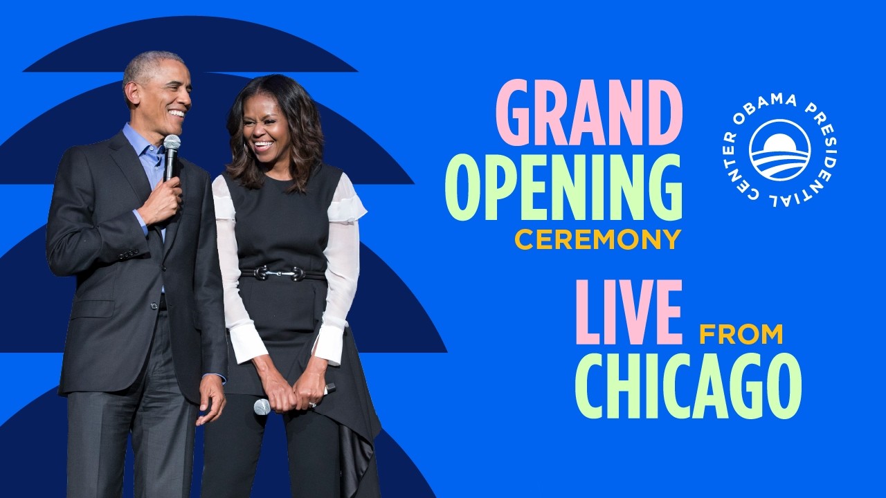 Grand Opening Ceremony at the Obama Presidential Center