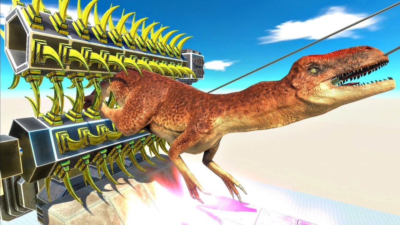 Was pulled into the grinder - Animal Revolt Battle Simulator