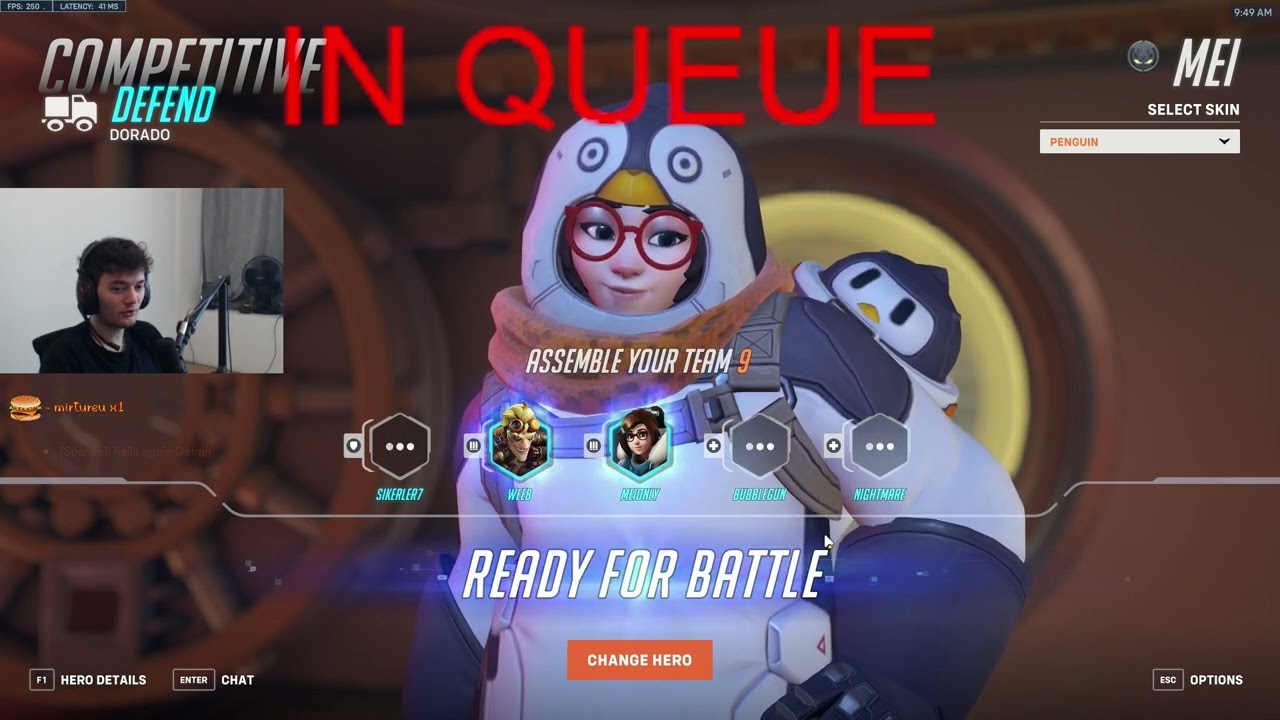 Overwatch 2 Human Aimbot Dafran Aggressive Mei Gameplay