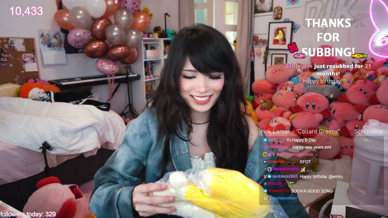 Emiru - [January 3rd, 2023] Birthday Stream and Dark Souls