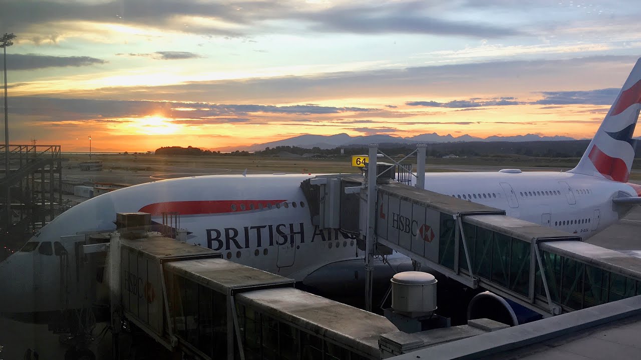 (HD) British Airways a380 | BUSINESS Class | Vancouver B.C - London